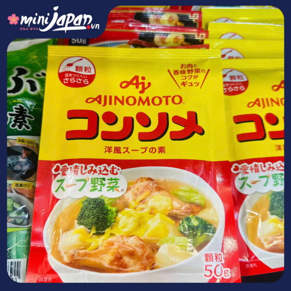 Hạt nêm rau củ Ajinomoto 50g