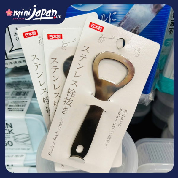 Dụng cụ mở bia inox hàng nội địa nhật bản
