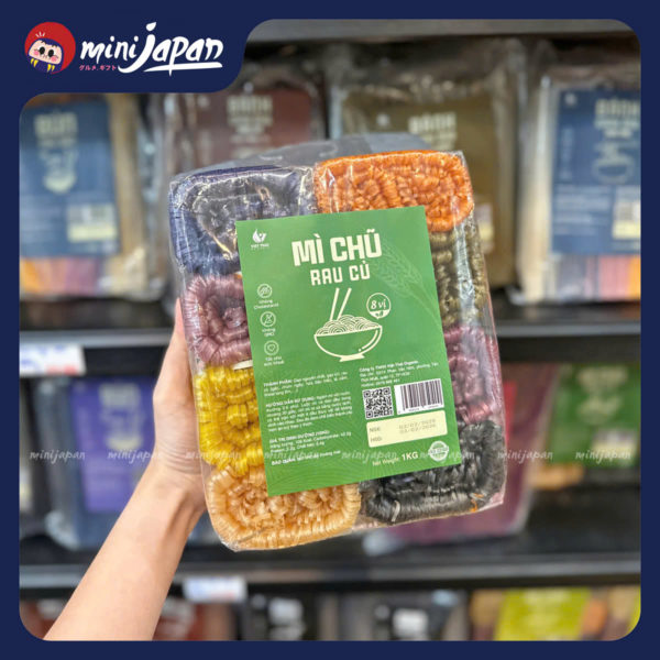 Mì chũ rau củ Việt Thái 1kg - 8 vị
