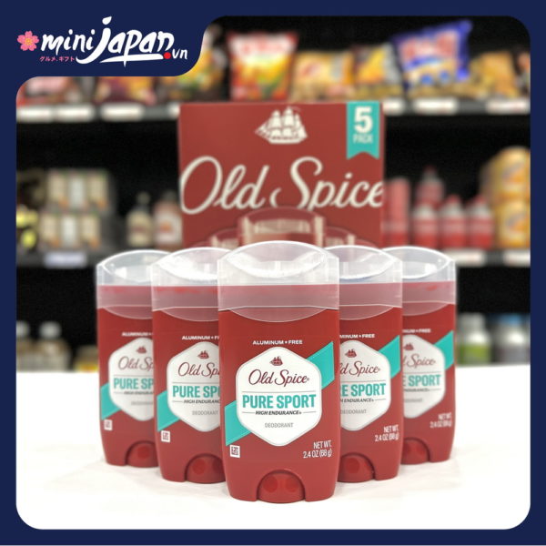 Lăn khử mùi Old Spice Pure Sport Deodorant 68g hàng Mỹ