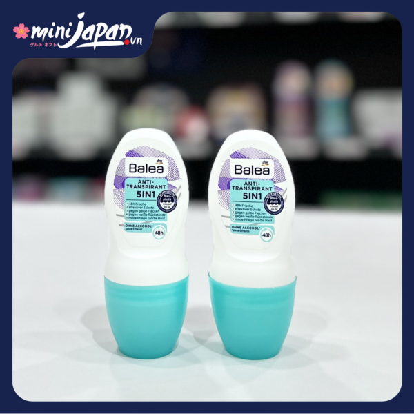 Lăn nách Balea Deo Roll-on Antitranspirant 5in1 Protection 50 ml