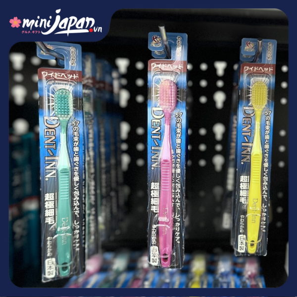 Bàn chải đánh răng bản to loại mềm Dent-Inn