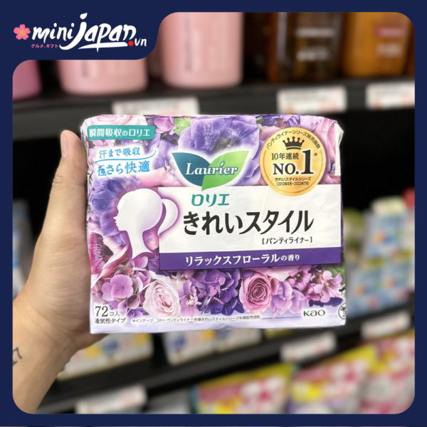 Bvs Hàng Ngày Laurier Nhật Bản 72 Miếng (Tím)