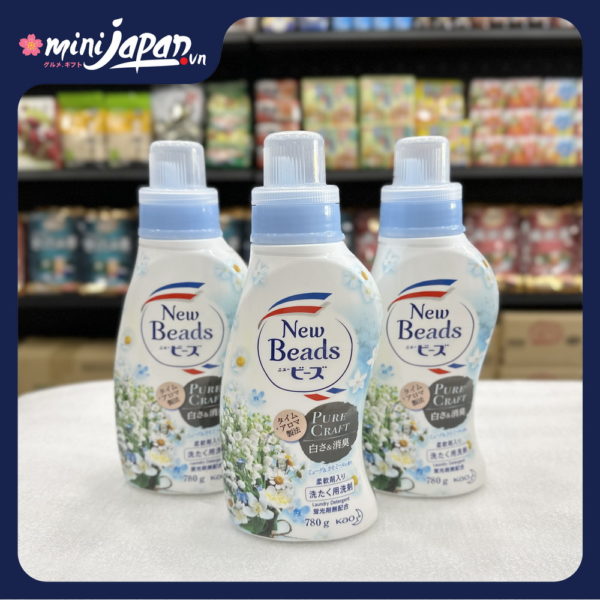 Nước giặt Kao New Beads hương hoa linh lan 780g