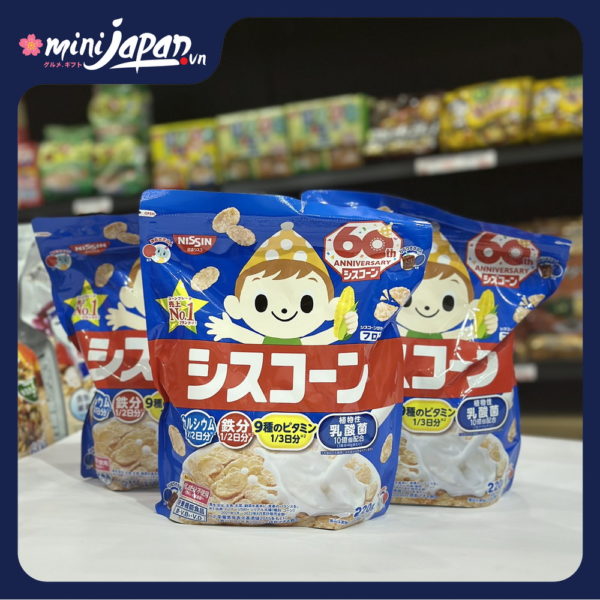 Ngũ cốc Nissin Nhật vị bắp sữa 220g