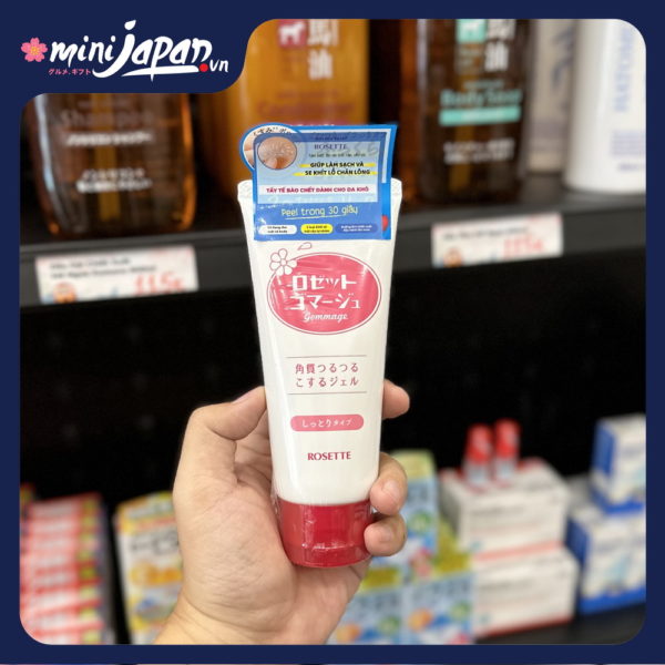 Tẩy Tế Bào Chết Rosette Cho Da Khô 120g