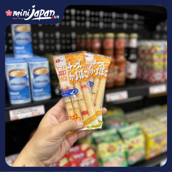 Xúc Xích Cá Phô Mai 48g Hàng Nhật