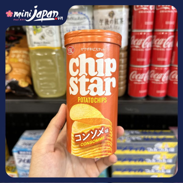 Khoai tây chiên Chipstar YBC vị súp 45g cam