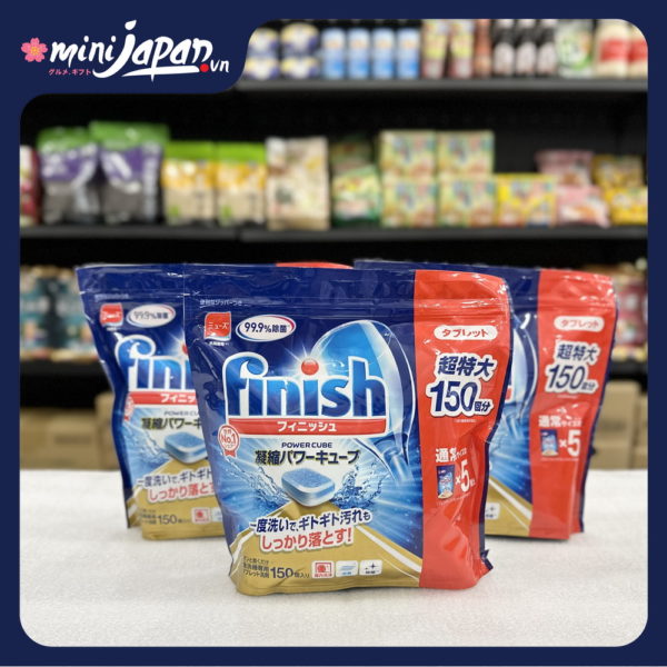 Viên rửa bát Finish túi to 150 viên