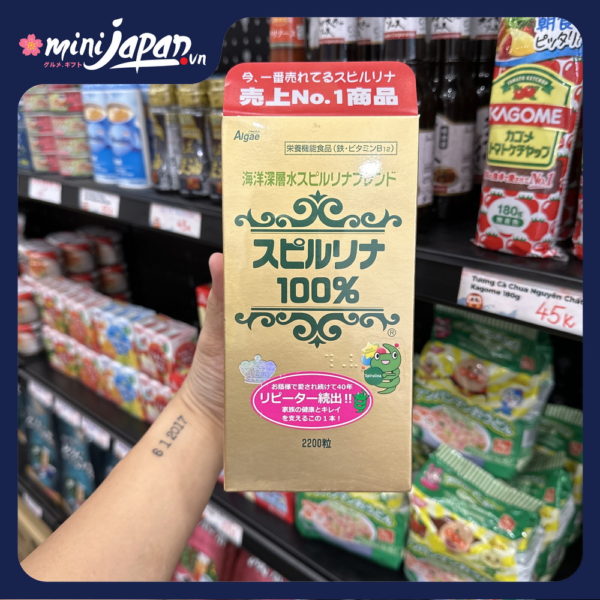 Tảo xoắn Spirulina 2200 viên