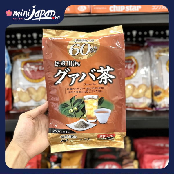 Trà Ổi Giảm Cân Orihiro Guava Tea 60 Gói