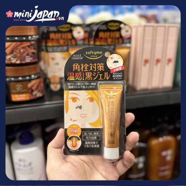 Gel Lột Mụn Đầu Đen Kose Softymo Hot Cleansing 25gr