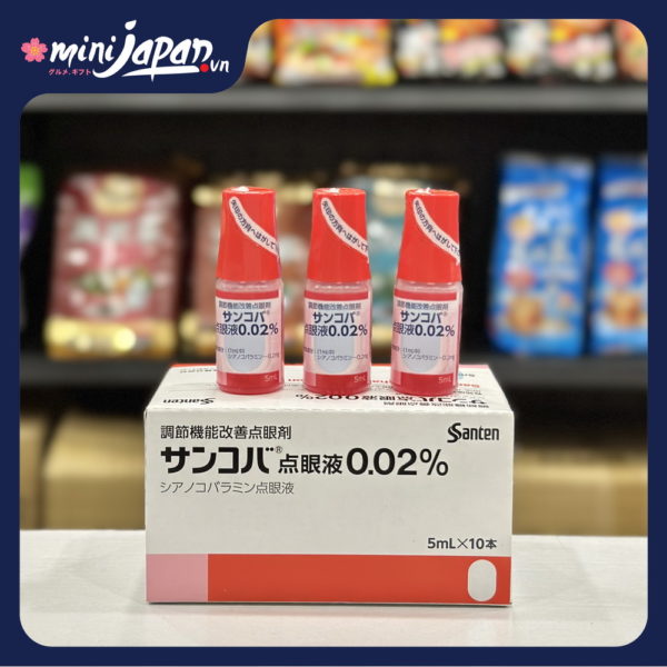 Nhỏ mắt chống cận thị Sancoba 5ml (1 lọ)