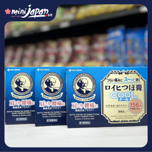 Cao Dán Huyệt Đạo Nichiban Roihi-Tsuboko COOL 156 Miếng