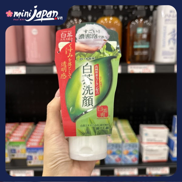 Sữa rửa mặt trà xanh Rohto Shirochasou 120g