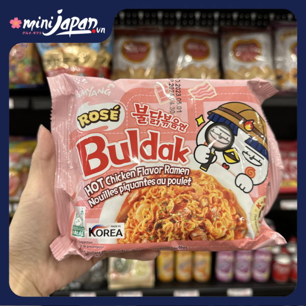 Mì gày cay sốt kem phô mai Samyang 140g