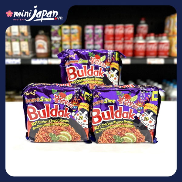 Mì cay Samyang Habanero Lime 135g