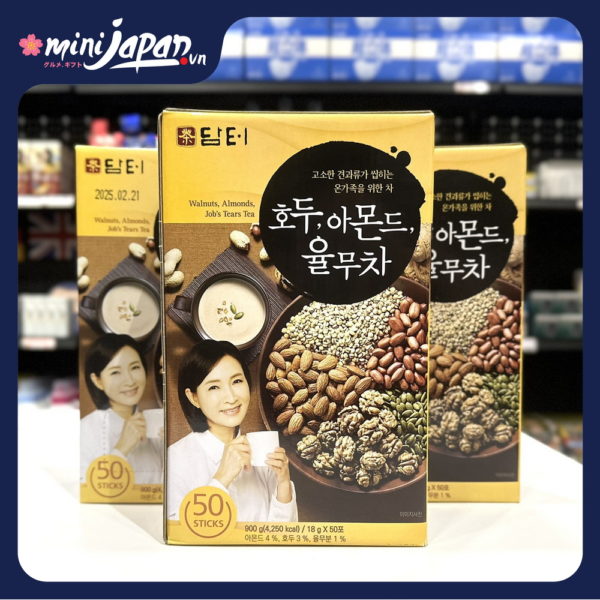 Bột Ngũ Cốc Damtuh Hàn Quốc hộp 50 gói (18g x 50 gói)