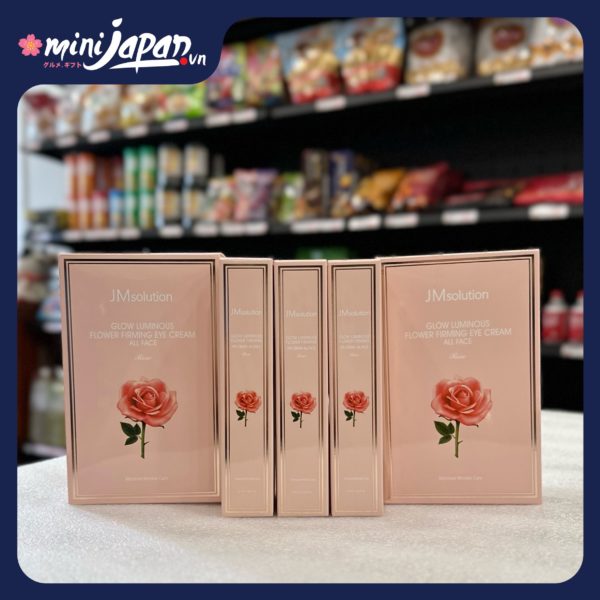 Kem dưỡng mắt hoa hồng JM solution 40ml cấp ẩm, căng da, chống nhăn
