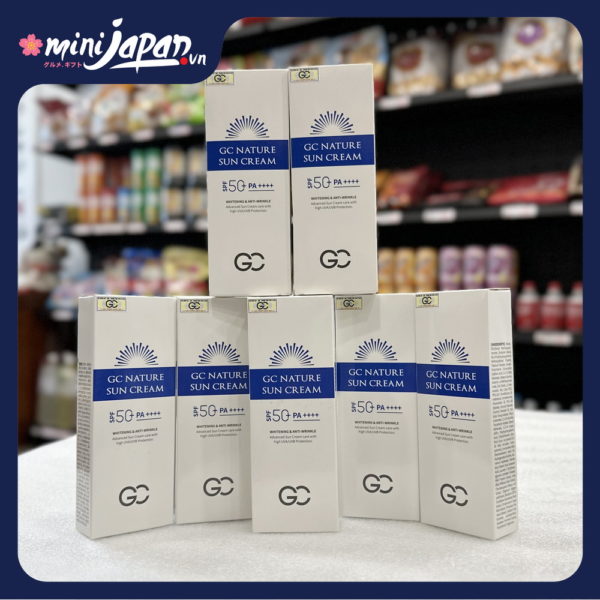 Kem chống nắng GC nâng tone dưỡng sáng SPF 50+ 60m - HQ
