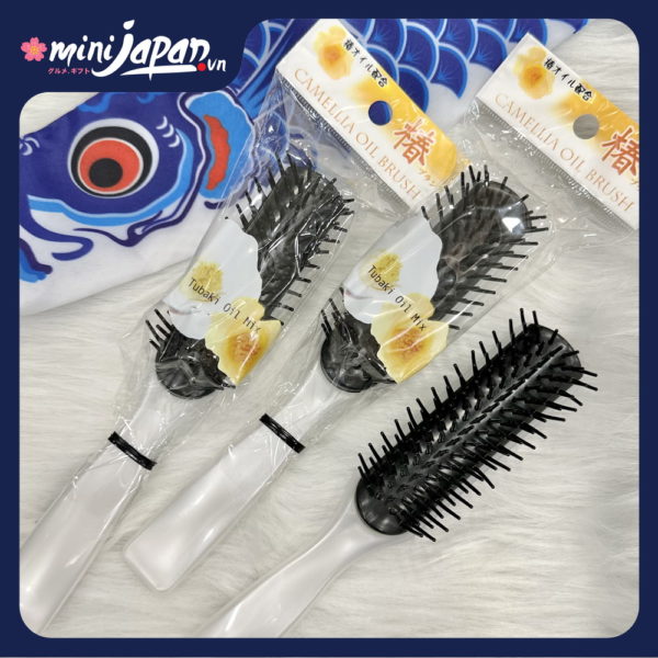 Lược chải tóc Sakura màu trắng