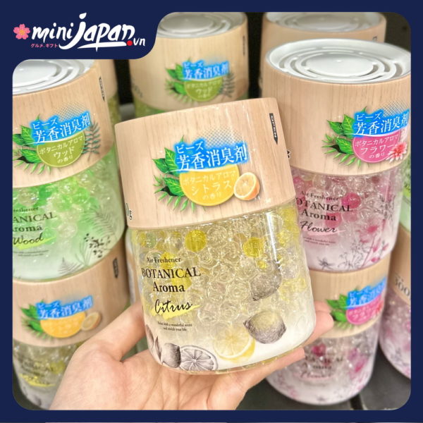 Hộp khử mùi thơm phòng hương chanh 300g