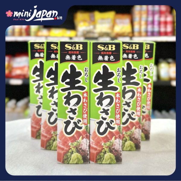 Mù tạt tươi Wasabi S&B 43g