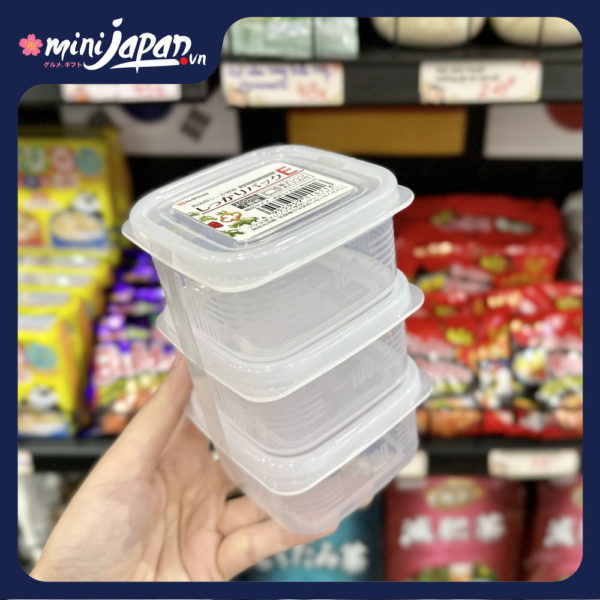Bộ 03 Hộp đựng thực phẩm 200ml