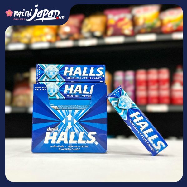 Viên Ngậm Không Đường Halls XS Hương Bạc Hà 12.6g