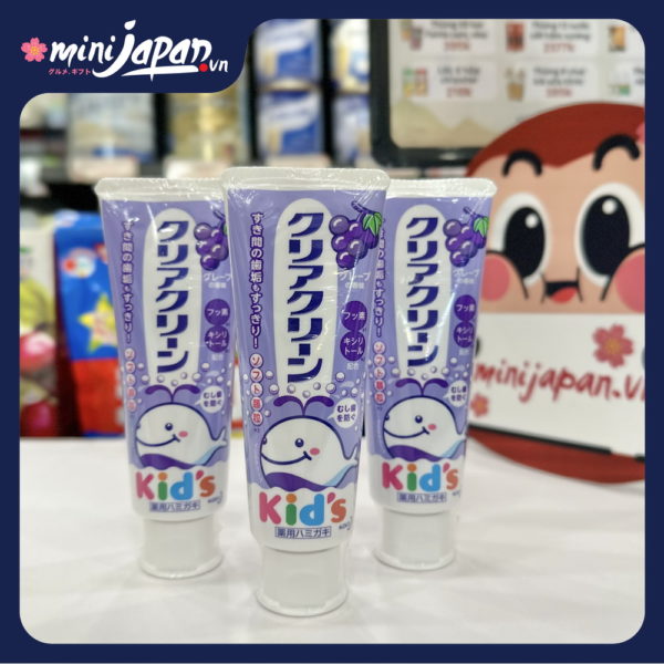 Kem đánh răng Kao cho bé vị nho 70g