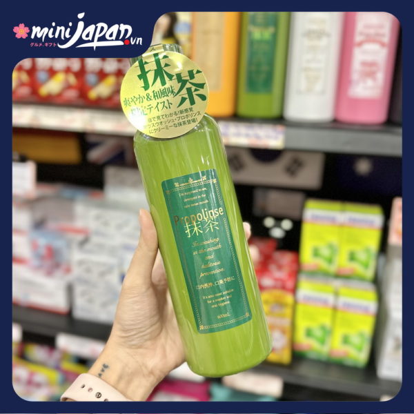 Nước súc miệng Propolinse hương trà xanh 600ml giảm hôi miệng