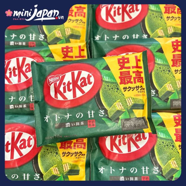 Bánh Kitkat trà xanh 10 cái