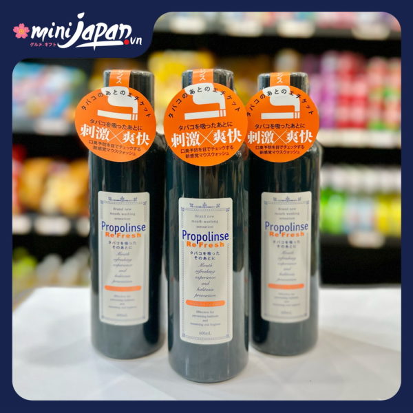 Nước súc miệng Propolinse Diệt Khuẩn cho người hút thuốc lá 600ml