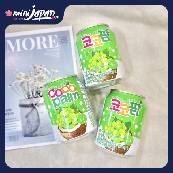 Nước nho thạch dừa Haitai 238ml