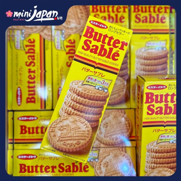 Bánh quy bơ Butter Sable Cookies 18 cái