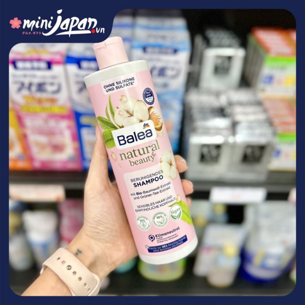 Dầu xả Balea Natural Beauty không Silicon 350ml
