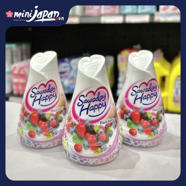 Sáp thơm phòng Sawaday Happy black berry 150g