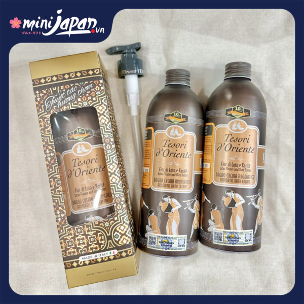 Sữa tắm nước hoa Tesori d'Oriente 500ml - Hoa sen