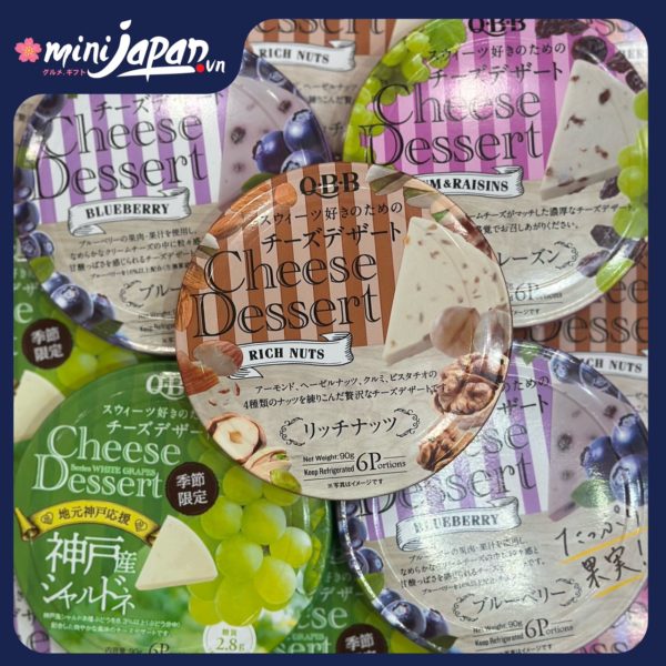 Phô Mai QBB Các Loại Hạt Dinh Dưỡng 6 Miếng Hộp 90G