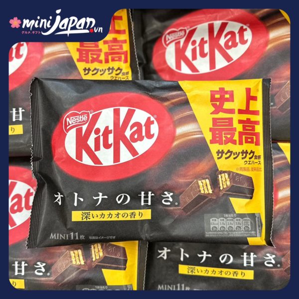 Bánh Kitkat socola đen 11 cái