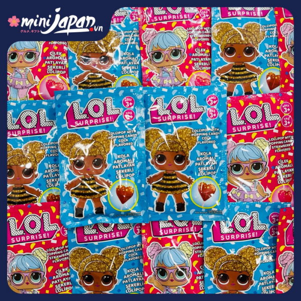 Kẹo mút nổ hương dâu LOL Surprise 12g