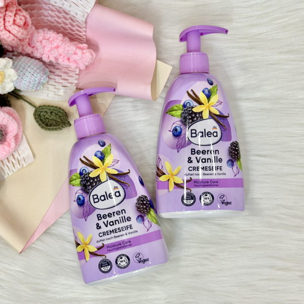 Nước rửa tay Balea hương Vani mâm xôi 500ml