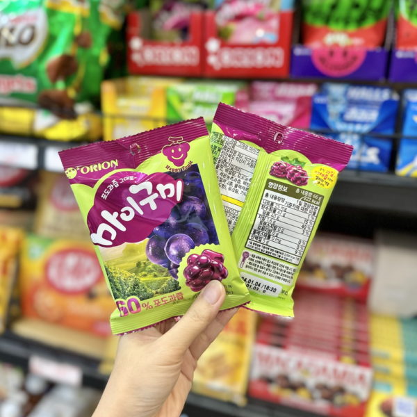 Kẹo Dẻo Orion Vị Nho 66g