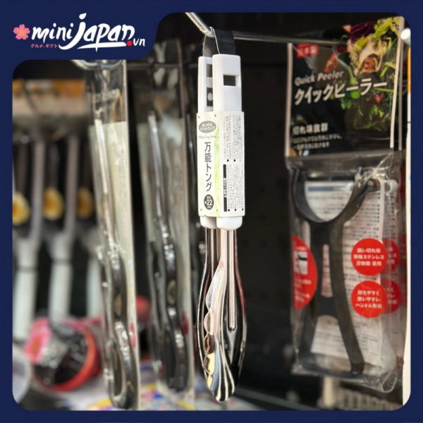 Kẹp gắp đồ nóng tay cầm nhựa 22cm