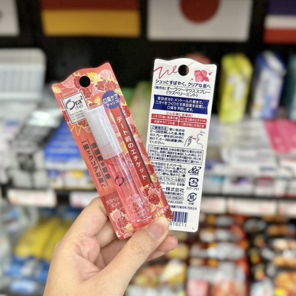 Xịt thơm miệng sunstar ora2 Hương Quả Mâm xôi - Chai 6ml