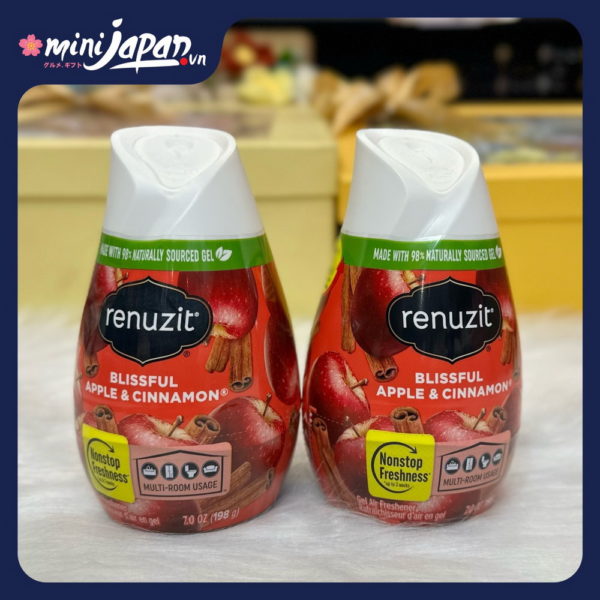 Sáp Thơm Phòng Renuzit Hương Táo & Quế 198g