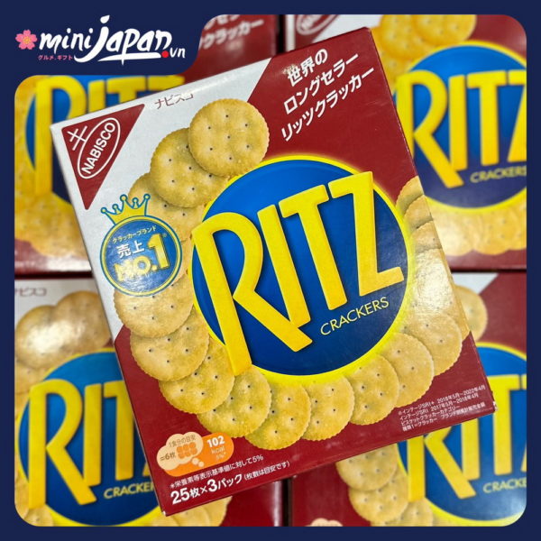 Bánh Quy Mặn Ritz 247.5G (Hộp 3 Gói)