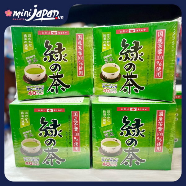 Trà xanh túi lọc Asamiya 40 gói