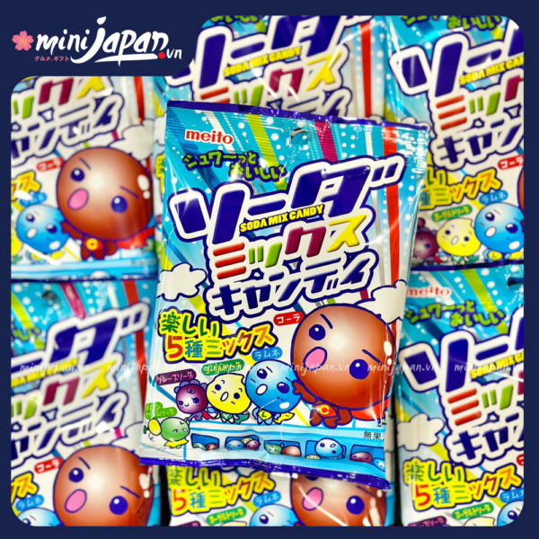 kẹo Meito Soda mix vị 85g