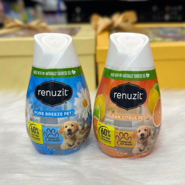 Sáp Thơm Phòng Renuzit Hương Clean Citrus Pet 198g